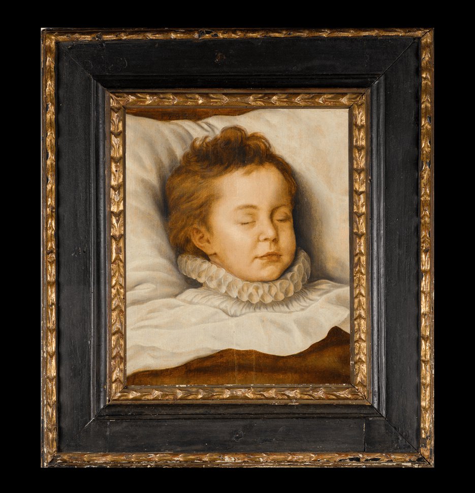 Otto van Veen, Portret van een overleden jongen 1584. Collectie Museum Tot Zover